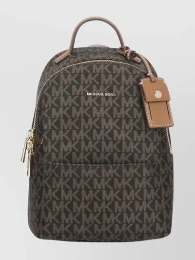 Michael Michael Kors Monogram Pattern Women's Backpack And Pockets