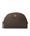 Michael Michael Kors Monogram-print Travel Pouch In Brown