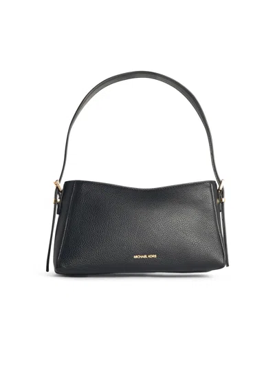Michael Michael Kors Moore Black Leather Bag