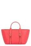 MICHAEL MICHAEL KORS MOORE PEBBLED LEATHER HANDBAG