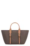 Michael Michael Kors Moore Pvc Cross-body Bag In Brown