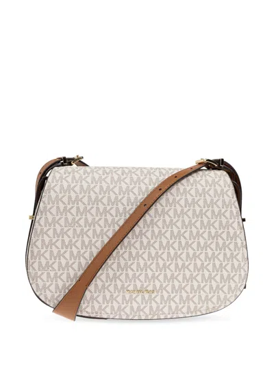 Michael Michael Kors Moore Shoulder Bag In Neutrals