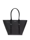 Michael Michael Kors Double Handle Shoulder Bag In Black