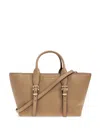 Michael Michael Kors Double Handle Shoulder Bag In Brown