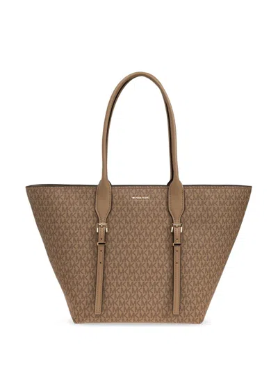 Michael Michael Kors Moore Tote Bag In Brown