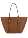 Michael Michael Kors Lg Buckle Tote-tu Nd Michael By Michael Kors Female In Brown