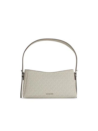 Michael Michael Kors Moore White Leather Bag
