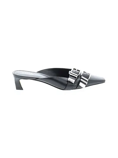 Pre-owned Michael Michael Kors Mule/clog In Black
