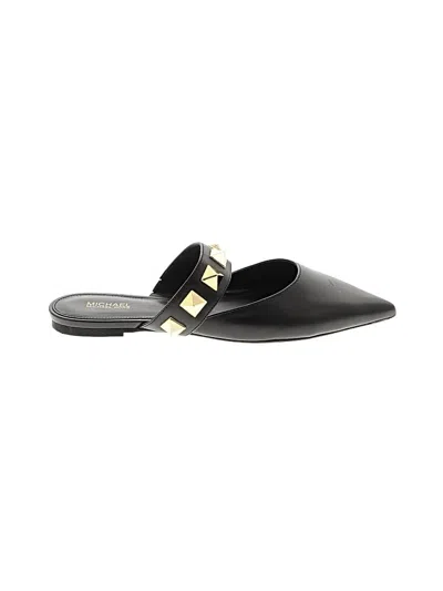 Pre-owned Michael Michael Kors Mule/clog In Black