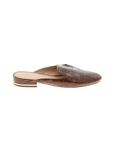 Pre-owned Michael Michael Kors Mule/clog In Brown