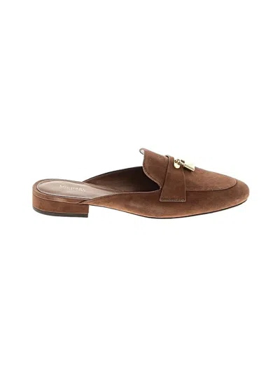 Pre-owned Michael Michael Kors Mule/clog In Brown