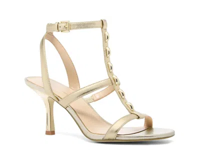 Michael Michael Kors Nara Sandal In Gold