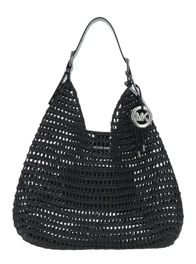 Michael Michael Kors Nolita Hobo Bag In Black