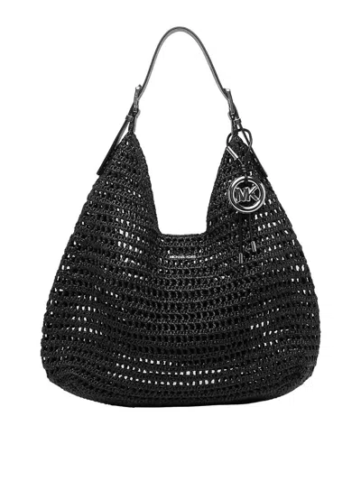 Michael Michael Kors Nolita Hobo Bag In Black