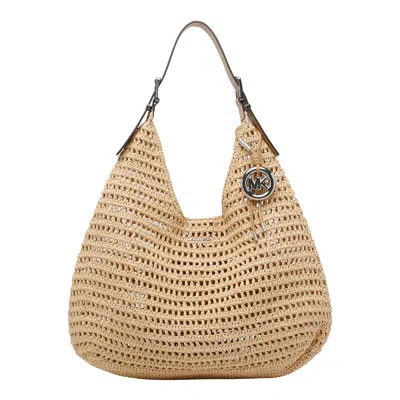 Michael Michael Kors Nolita Hobo Bag In Nude