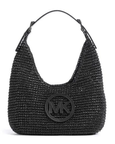 Michael Michael Kors Nolita Hobo In Black