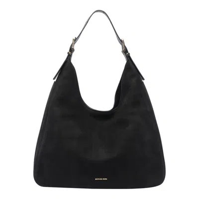 Michael Michael Kors Nolita Large Hobo Shoulder Bag In Black