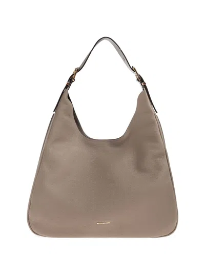 Michael Michael Kors Nolita Leather Tote Bag In Neutral