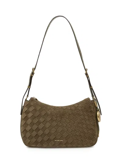 Michael Michael Kors Nolita Medium Leather Convertible Shoulder Bag In Brown