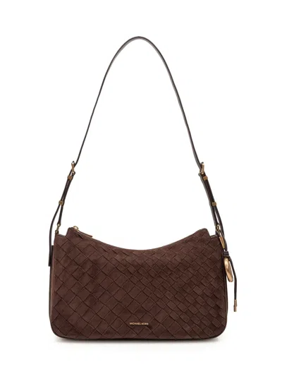 Michael Michael Kors Nolita Medium Zip-top Convertible Shoulder Bag In Burgundy