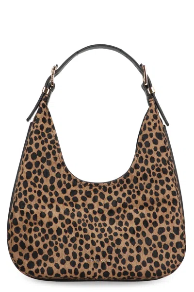 Michael Michael Kors Nolita Piccola Hobo Bag In Animal Print