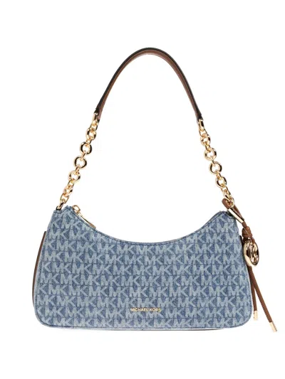 Michael Michael Kors Nolita Shoulder Bag In Blue