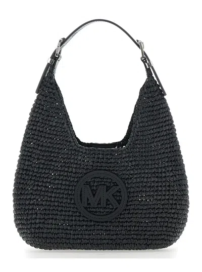 Michael Michael Kors Nolita Sm Hobo Shldr In Black