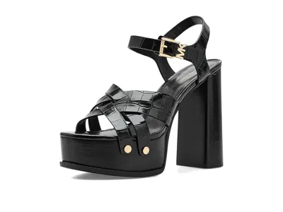 Michael Michael Kors Nora Platform Sandal In Black