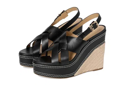 Michael Michael Kors Nora Wedge High In Black