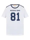 Michael Michael Kors Number-graphic T-shirt In White