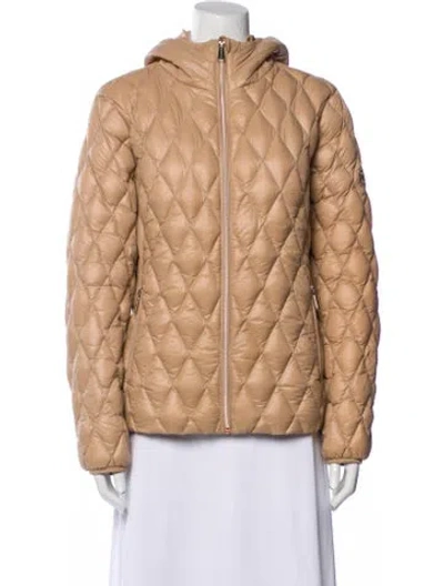Pre-owned Michael Michael Kors Nylon Down Jacket In Neutral