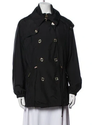 Pre-owned Michael Michael Kors Nylon Jacket In Black