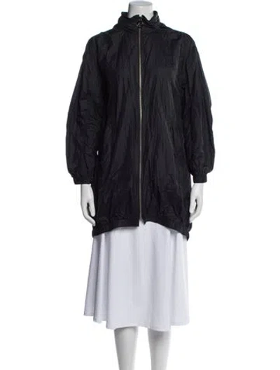 Pre-owned Michael Michael Kors Nylon Jacket In Blue
