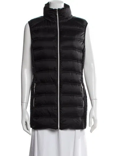 Pre-owned Michael Michael Kors Nylon Vest In Black