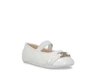 Michael Michael Kors Nyomi Mary Jane Flat Kids' In White