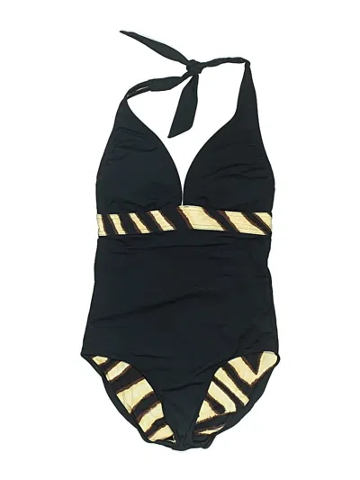 Pre-owned Michael Michael Kors One Piece Swimsuit In Black