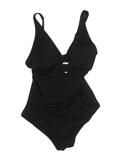 Pre-owned Michael Michael Kors One Piece Swimsuit In Black