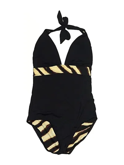 Pre-owned Michael Michael Kors One Piece Swimsuit In Black