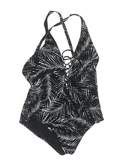 Pre-owned Michael Michael Kors One Piece Swimsuit In Black