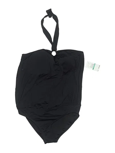 Michael Michael Kors One Piece Swimsuit In Black