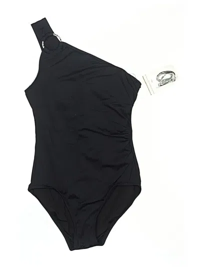 Michael Michael Kors One Piece Swimsuit In Black