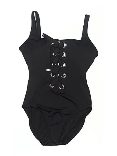 Pre-owned Michael Michael Kors One Piece Swimsuit In Black
