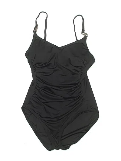 Pre-owned Michael Michael Kors One Piece Swimsuit In Black