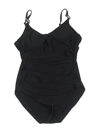 Pre-owned Michael Michael Kors One Piece Swimsuit In Black