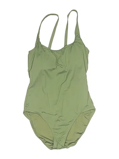 Pre-owned Michael Michael Kors One Piece Swimsuit In Green