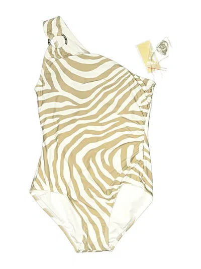 Pre-owned Michael Michael Kors One Piece Swimsuit In White