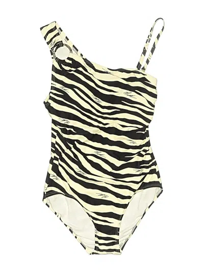 Pre-owned Michael Michael Kors One Piece Swimsuit In White