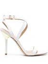 Michael Michael Kors Open-toe Strap Sandals In 白色