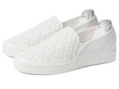 Michael Michael Kors Ophelia Slip-on Women's Shoes Optic White: 6 M, Synthetic