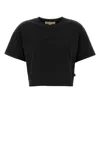 Michael Michael Kors Logo-embossed T-shirt In Black